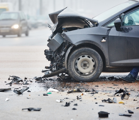 Ongeval met de auto Ongeval met de auto